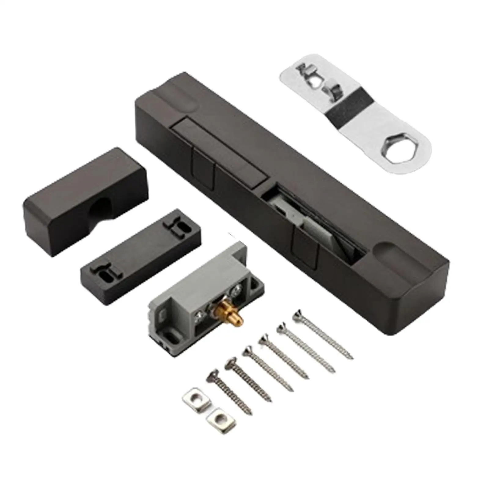 Zinc Alloy Door Dampers Automatic Soft Close Door Closure Kit Noise Reduction Safety for Home and Garage Doors