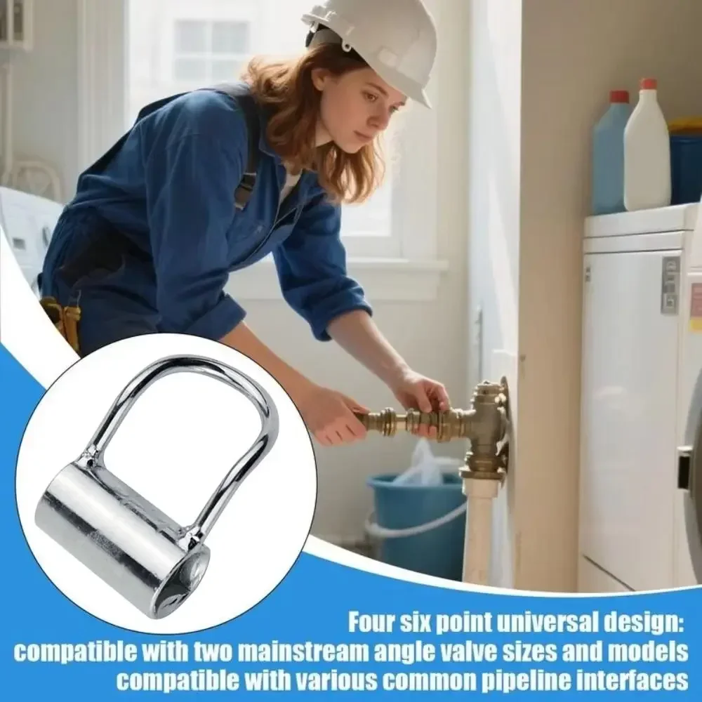 

Multifunctional Angle Valve Wrench Small Spaces Tightening Tool Plumbing Wrench Extension Bar Disassemble Tool