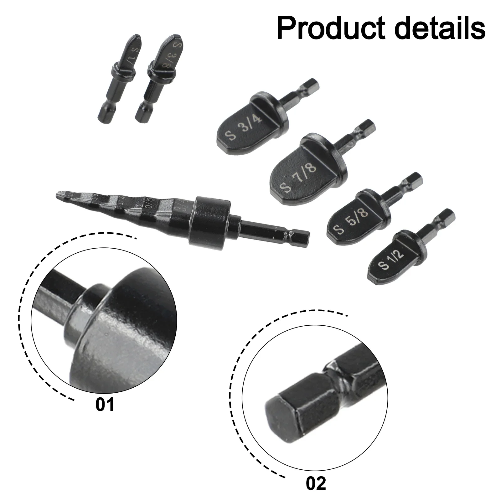 

DIY Plumbing Kit Copper Tube Expander Plumbing Maintenance Total Length 100mm, Handle Length 28mm, Handle Diameter 6.23mm