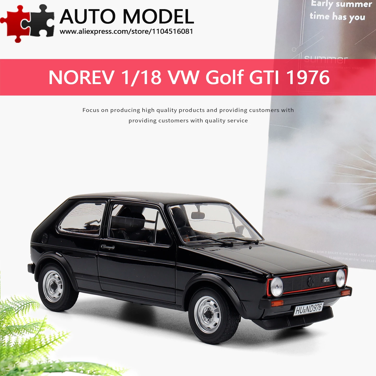 

Реплика автомобиля Volkswagen Golf GTI первого поколения 1976 года, модель из сплава с тремя открывающимися дверями, коллекционный предмет для демонстрации, статическая модель Norev 1:18 из литого металла, игрушка для взрослых, подарок для мальчиков.