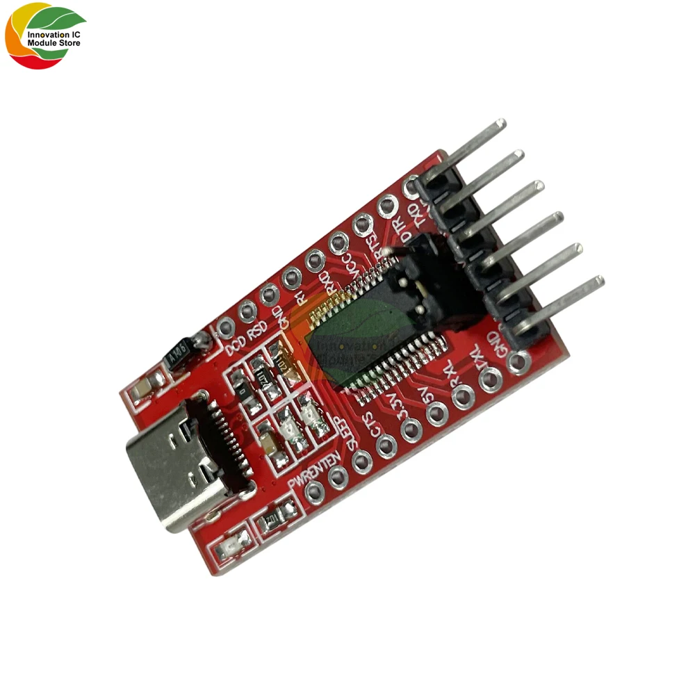 FT232RL FTDI Type-C to TTL Serial Converter Adapter Module 3.3V 5.5V FT232R Breakout Mini USB to TTL Adapter Board for Arduino