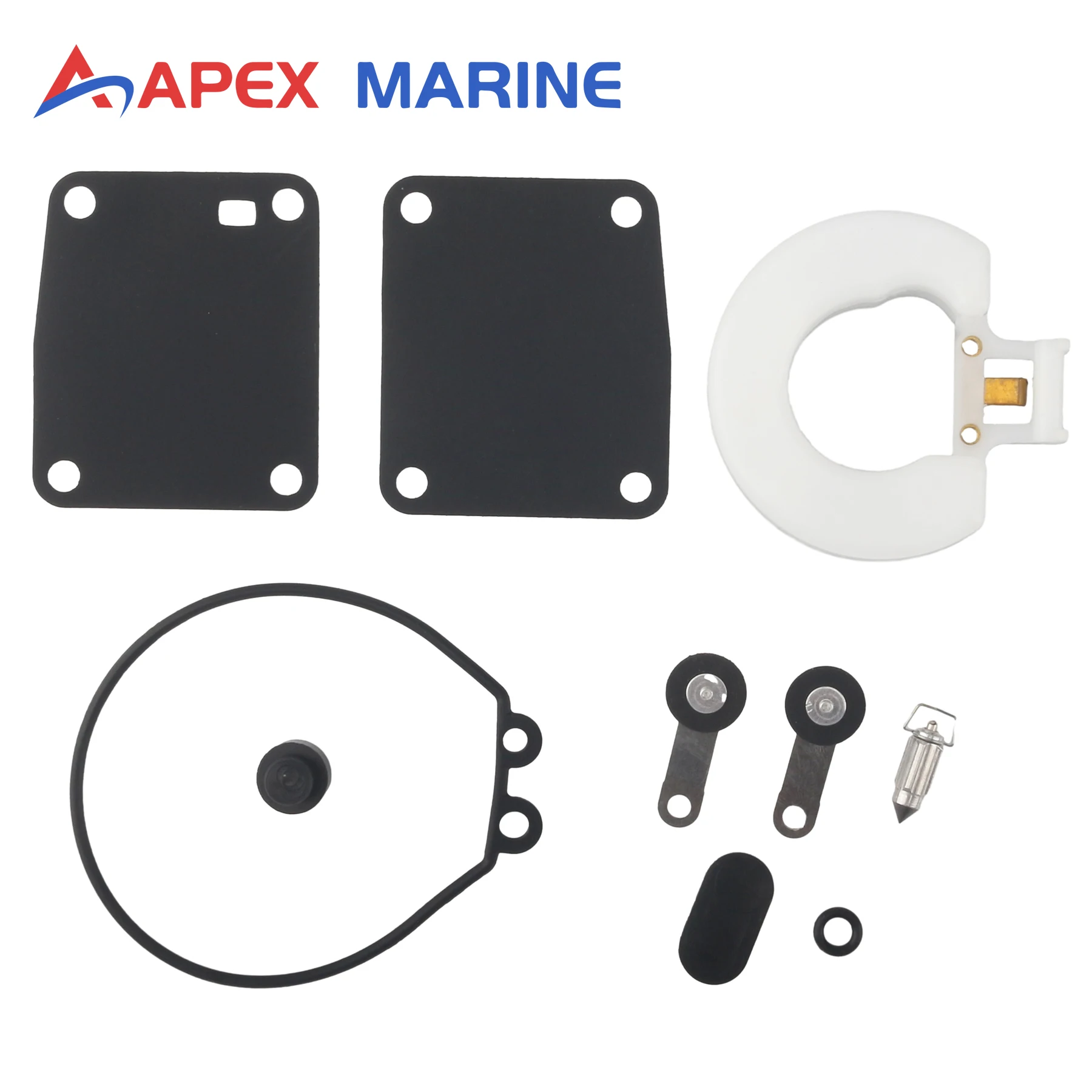369-87122-1 Carb Rebuild Kit Fits for Tohatsu Nissan Outboard Engine Parts Replacement 2-Stroke 4 5 8 9.8 HP 369-87122-118-7765