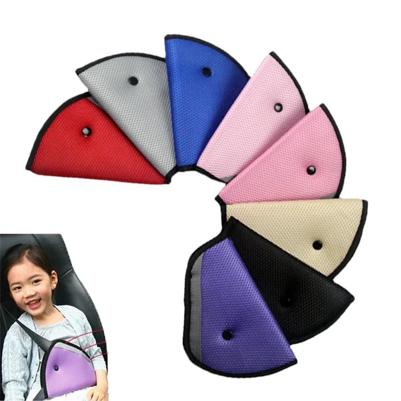 

Universal Car Safe Fit Seat Belt Sturdy Adjuster Car Safety Belt Adjust Device Triangle Baby Child Protection Baby Safety