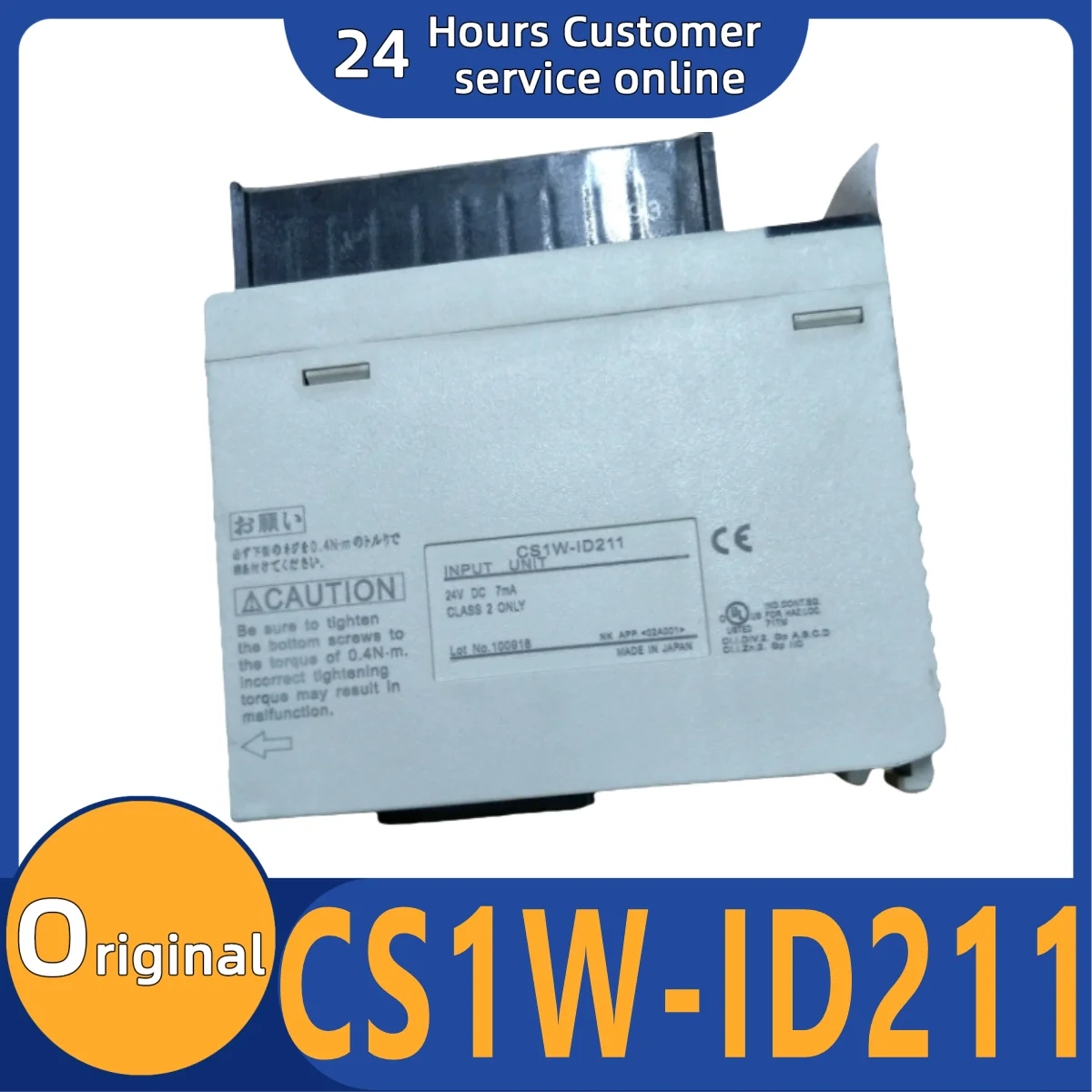 

Brand new original programmable controller module CS1W-ID211