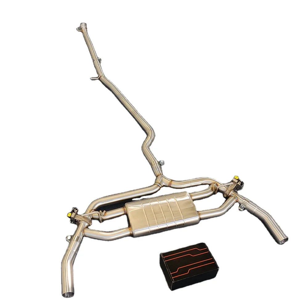 

High Performance 304 Stainless Steel Exhaust for with Valve Control