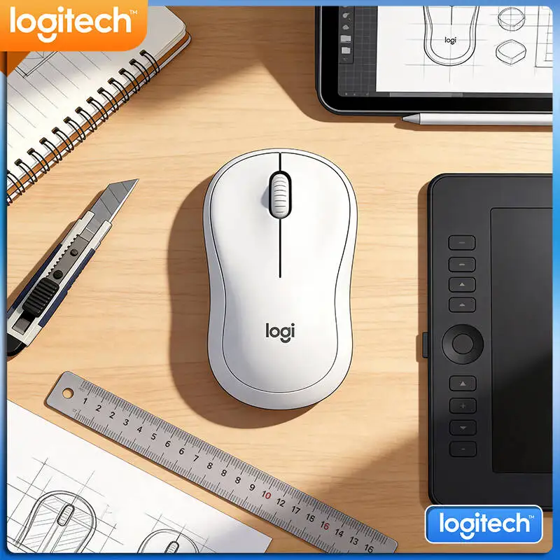 

Беспроводная мышь Logitech M221 - технология SilentTouch, подключение 2,4 ГГц, плавное скольжение, идеально подходит для ноутбуков, настольных ПК и конфигураций Mac.