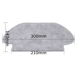 Mop Cloth For Xiaomi STYJ02YM Vacuum Cleaner Parts Conga 3490 Viomi V2 PRO V-RVCLM21B Parts