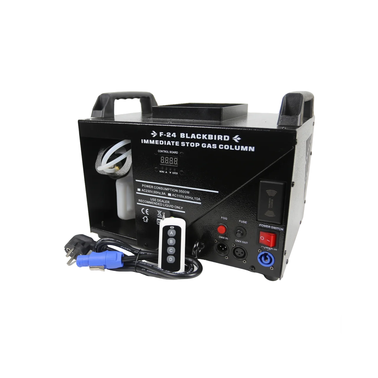 1500W Digital Tube Display LED Fog Machine  Decorations for Wedding & Party Stage Effects