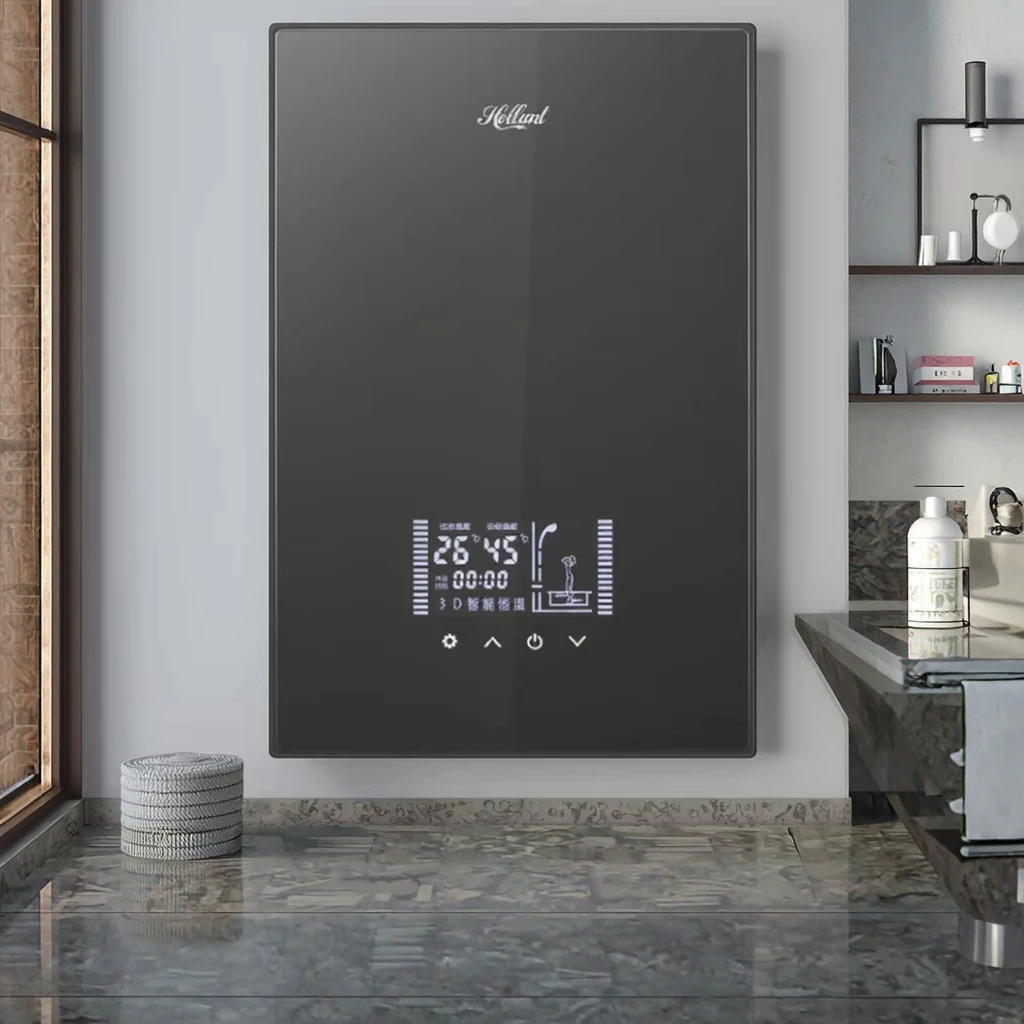 سخان مياه كهربائي فوري من البلاستيك المتين للمنزل والفنادق، أجهزة منزلية فعالة لتجربة المياه الساخنة المثالية