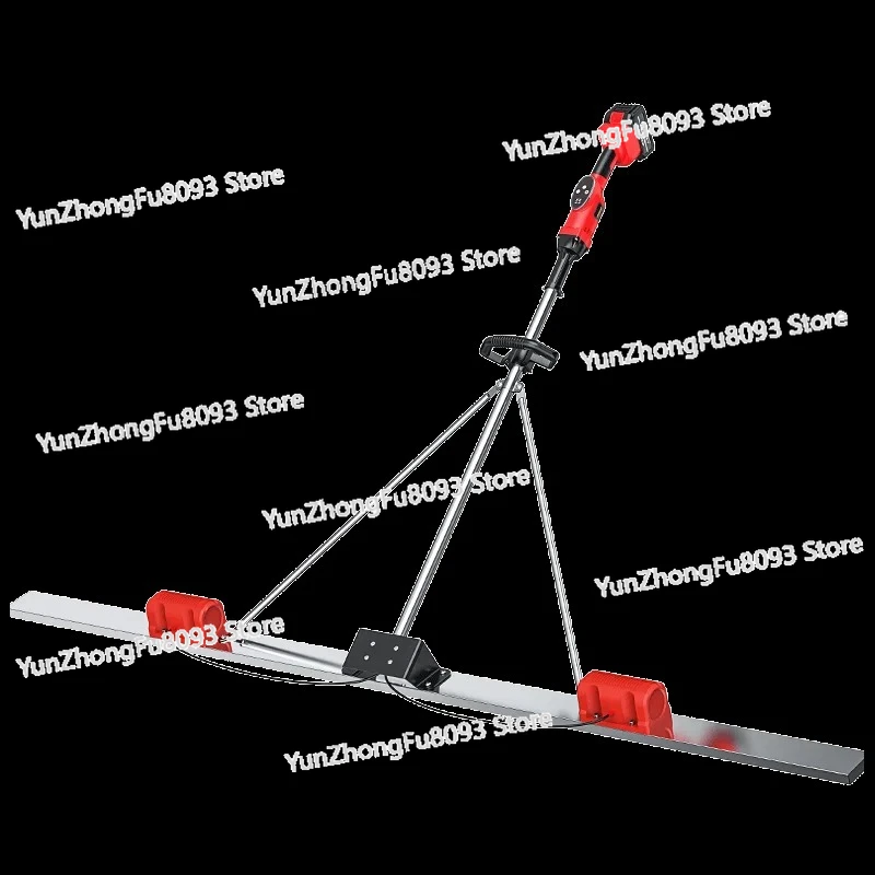 Rechargeable Lithium Battery Concrete Flattening Ruler Cement Pavement Leveling Machine Flattener Electric Smoothing Machine