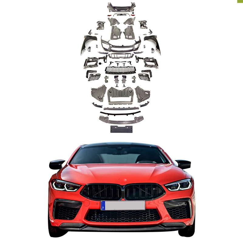 

STLF2022Year 8Series G14 G15 G16 Upgrade M8 Style BodyKit G14 G15 Wide Kit Front Bumper Fenders 8 Series Bodykit Wide Facelift