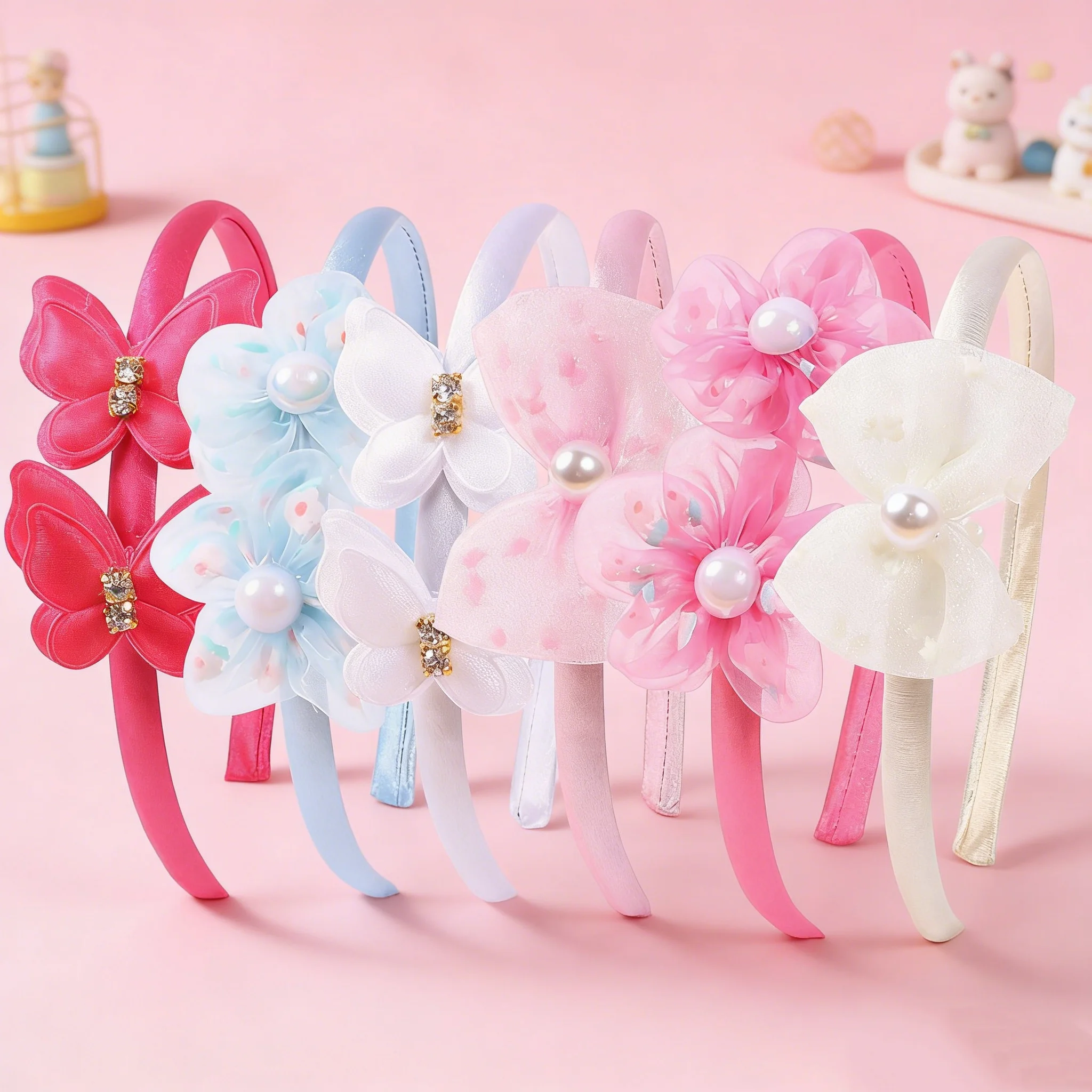 6 stuks meisjes vlinder haarba - Art And Craft Hair recensie en prijs