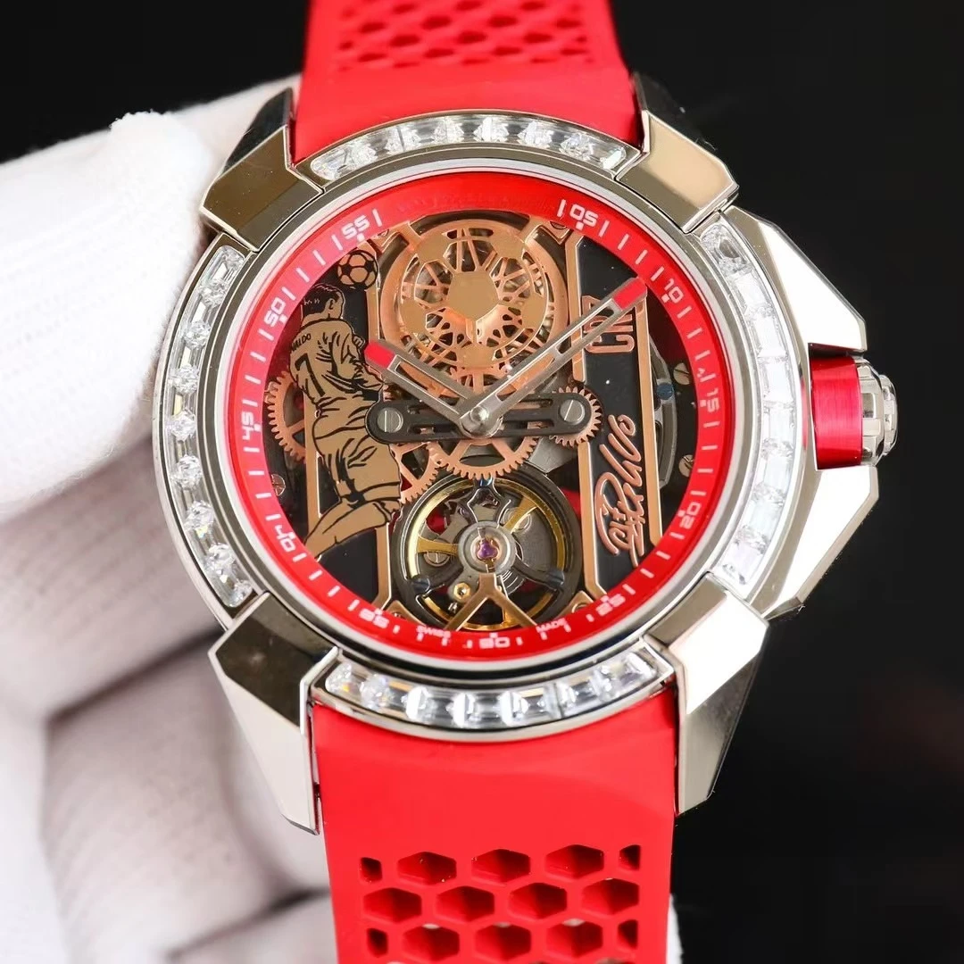 

2026 New Ronaldo Co-branded Carbon Brazing Watch Is Suitable for Daily Wear and Gift Giving