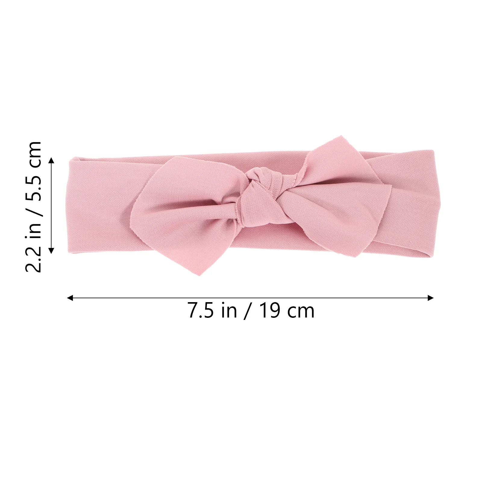 

2Pcs Baby Bow Headbands Elastic Hair Accessories for Girls Newborn Baby Shower Birthday Gifts