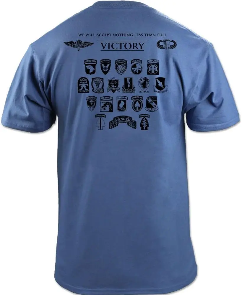 Camiseta de veterano de las divisiones aerotransportadas del ejército histórico Vintage