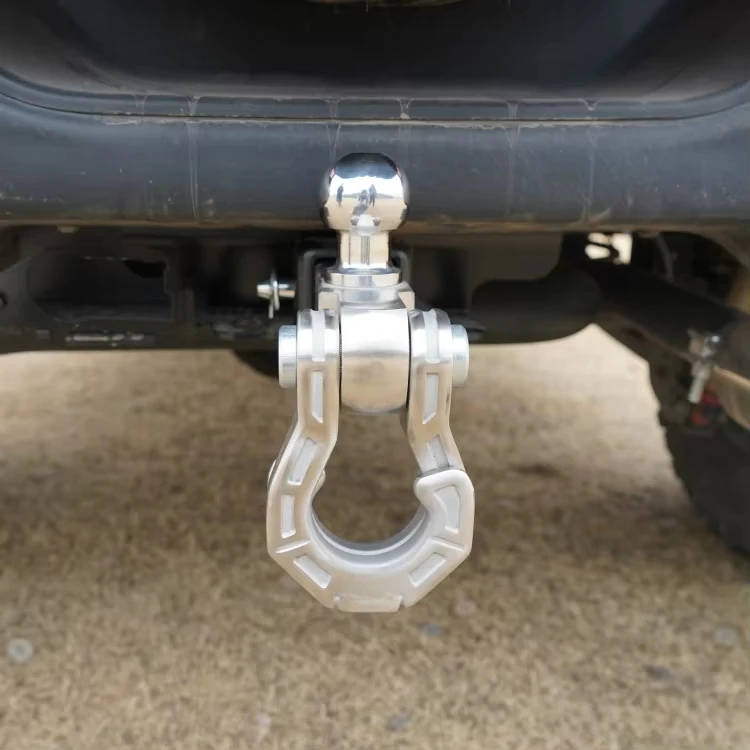 Hot-selling Universal Stainless Steel Hitch Receiver Trailer Towing Hanger Pull Ring Tow Hitch Trailer Tow Hook