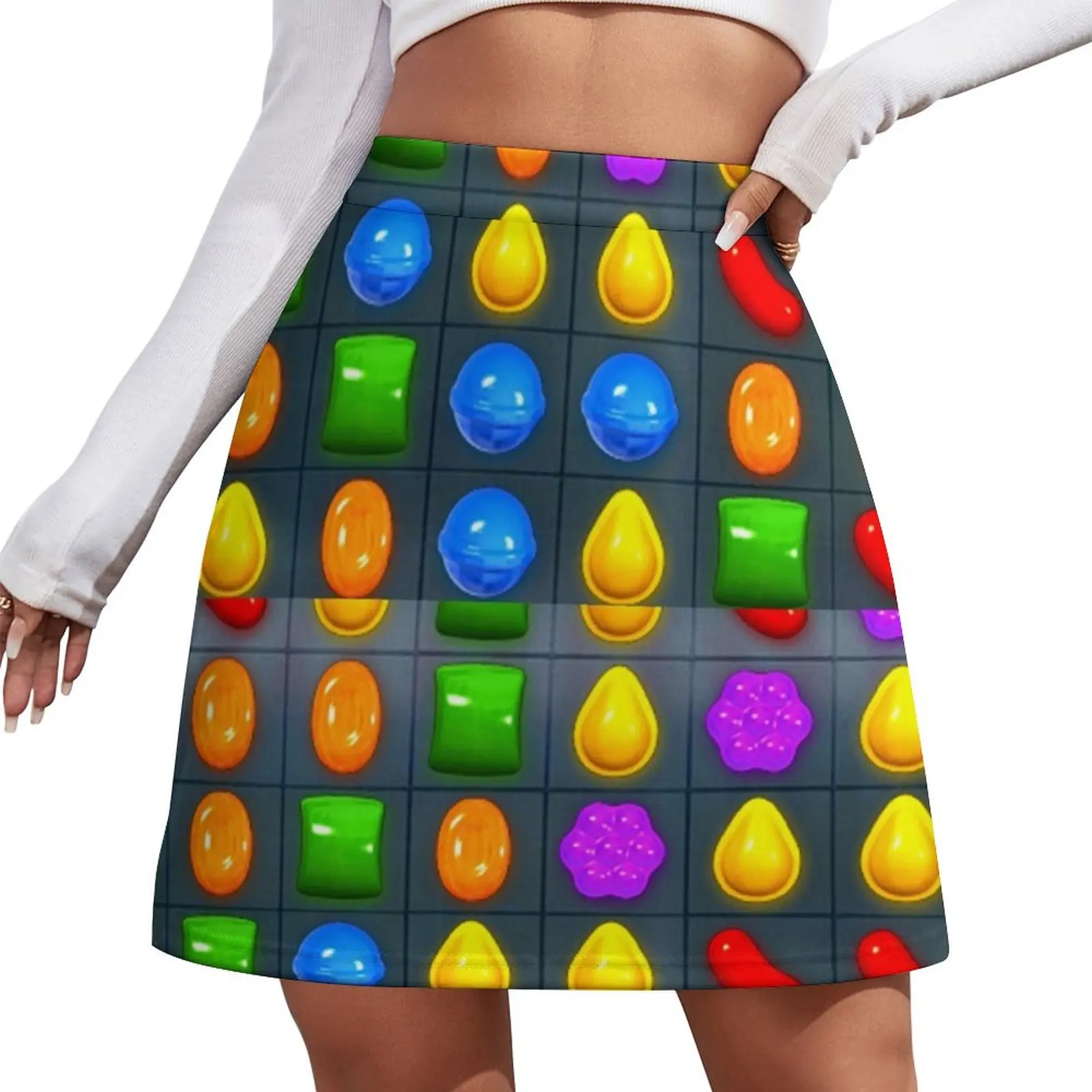 

2022 All New candy crush Mini Skirt elegant party dresses for women 2026 Women's skirts new in clothes womans clothing