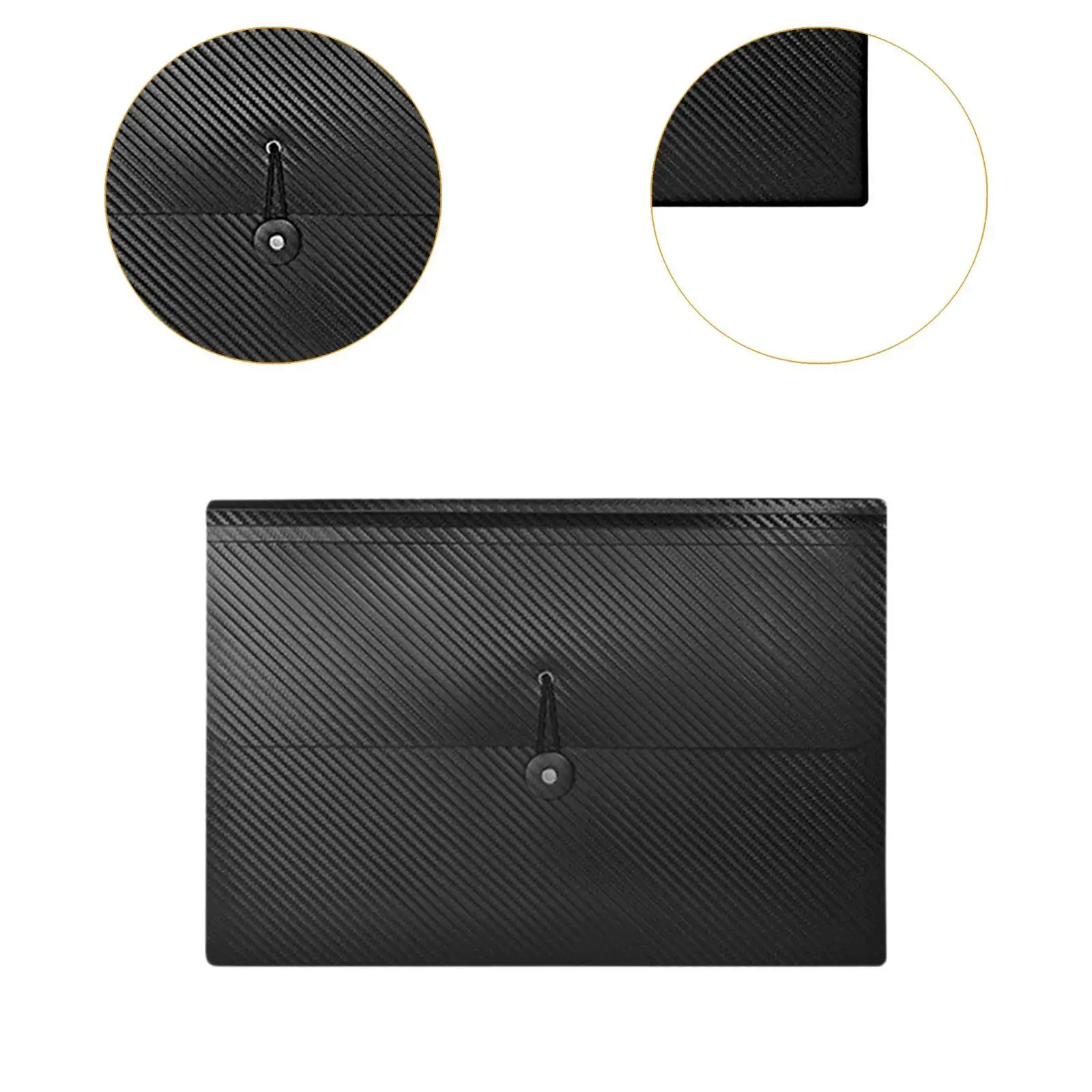 Expanding File Folder with 7 Pockets Portable Easy to Carry Waterproof Filing Folder for Receipt Coupon Ticket School Business