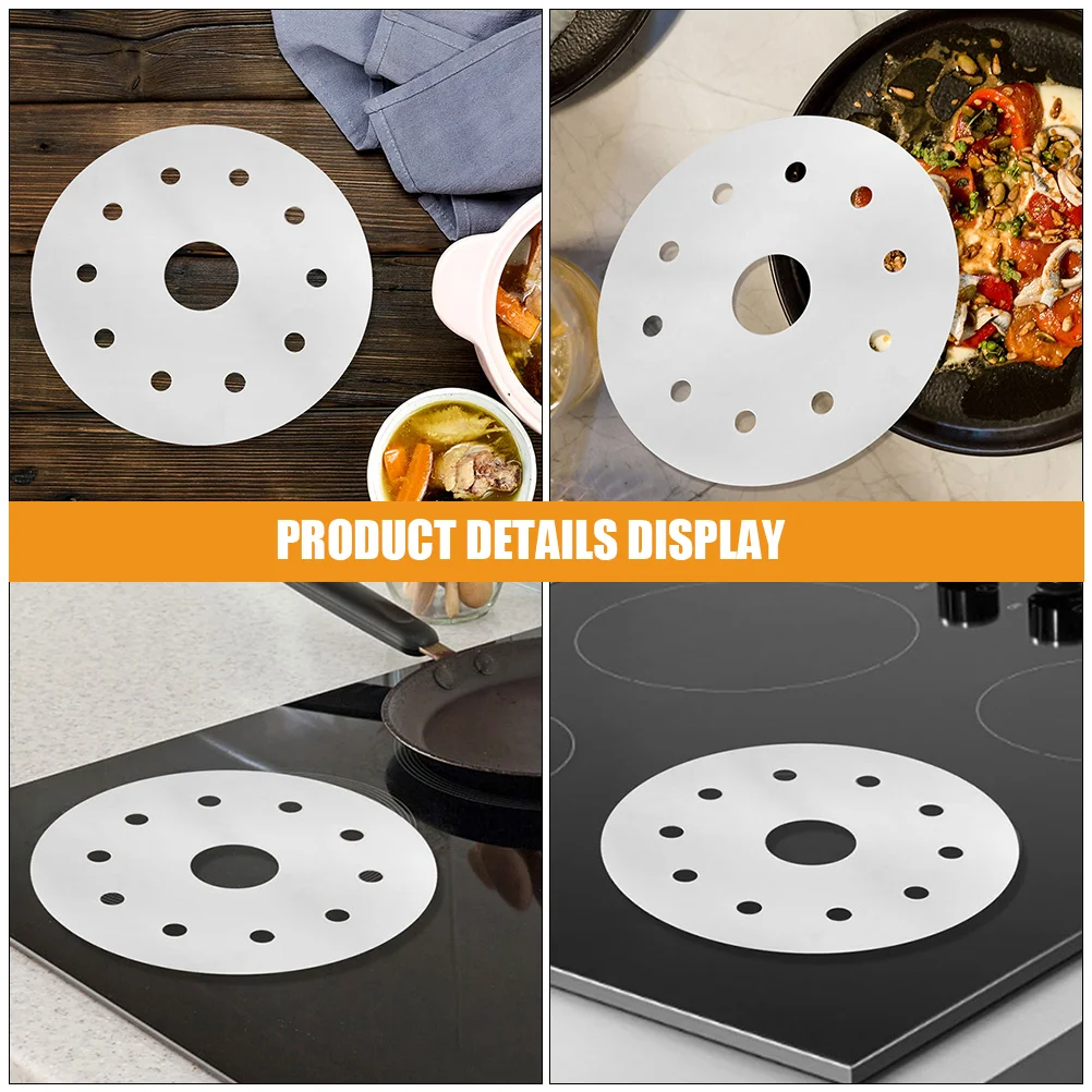 Stainless Steel Heat Conduction Plate Adapter Diffuser Converter Barbecue Metal Induction Cooktop Disk