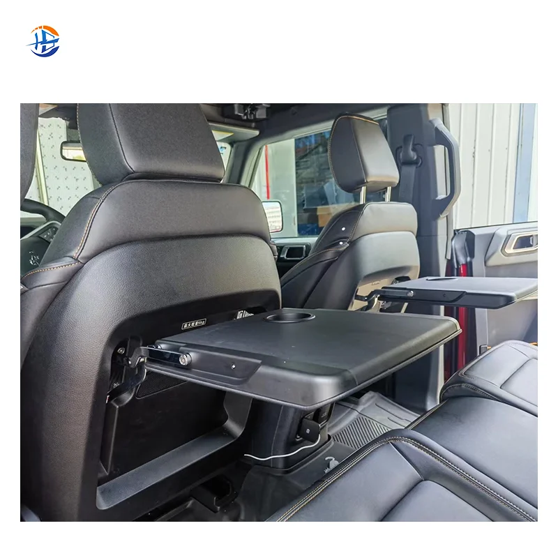 Hot Sale Black Seat Back Folded Table Small Backseat Table Board for Ford Bronco