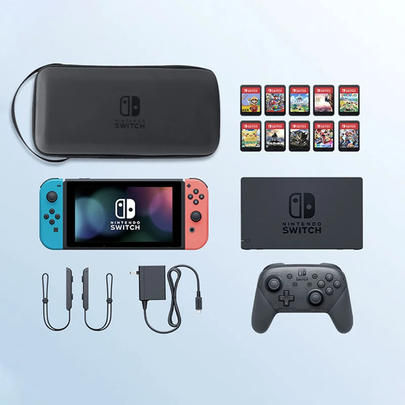 Custodia con cerniera in EVA per lettore di videogiochi con protezione rigida personalizzata portatile per accessori per Nintendo Switch custodie in Eva