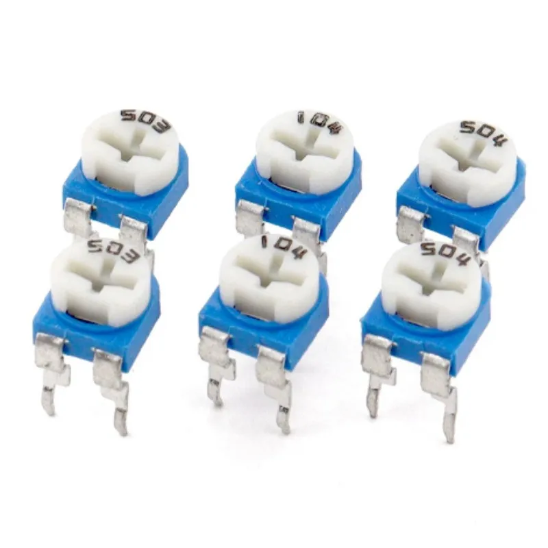 20pcs RM065 Trimpot Trimmer Potentiometer Resistor RM065 100 200 500 1K 2K 5K 10K 20K 50K 100K 200K 500K 1M