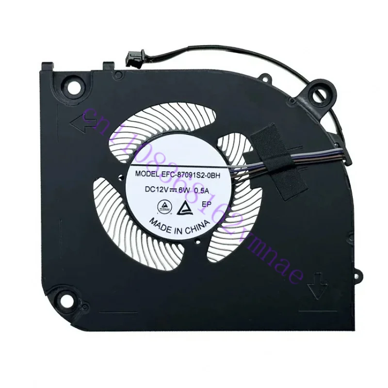 

FOR Colorful X17 Pro Max 12V Cooling Fan EFC-87091S2-0BH