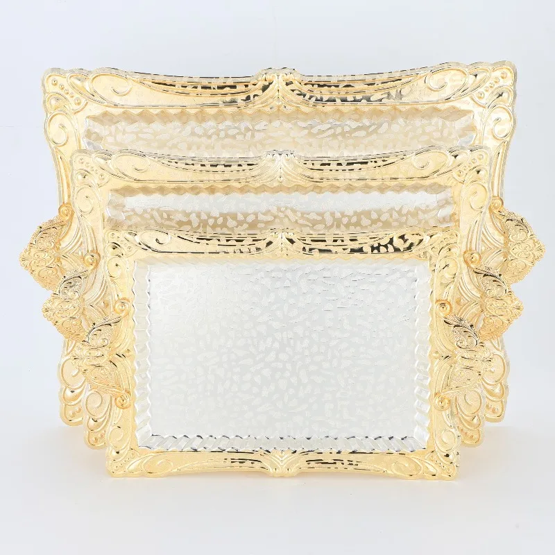 

Service tray tray set with metal handle Service decoration Cafe Service tray