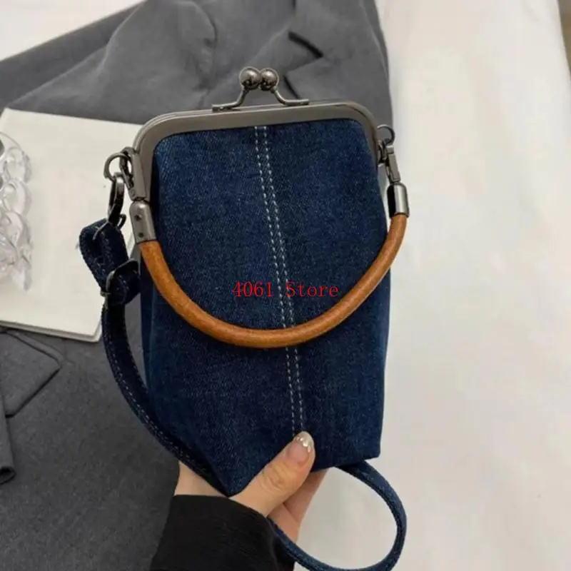 

Women Bag Fashion Crossbody Bag Retro Shoulder Bag Phone Bag Stylish Bag Denims Purse for Everyday
