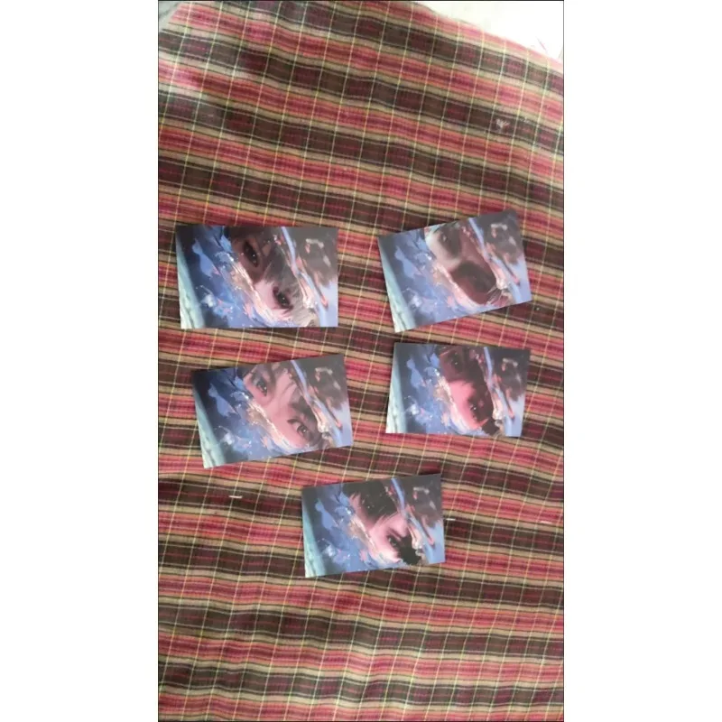5Pcs/Set Love and Deepspace Beautiful Eyes Card Xavier Zayne Rafayel ralayo Sylus Caleb Cosplay Rounded Corners LOMO Postcard