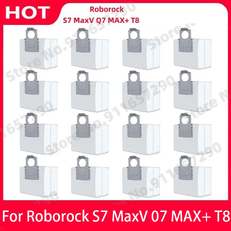 Roborock Q7 MAX+ T8 S7 MaxV Ultra S7 MaxV G10S Dust Bag Parts Robot Vacuum Dustbin Dust Box Accessories