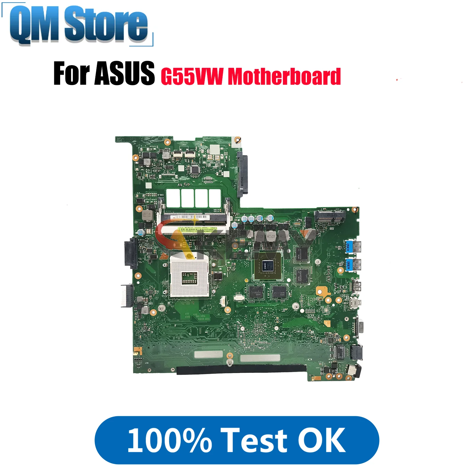 

Материнская плата для ноутбука G55VW для ASUS G55VW G55V, материнская плата для ноутбука Цей товар в наличии, 100% тестирование, ОК, быстрая доставка, высокое качество