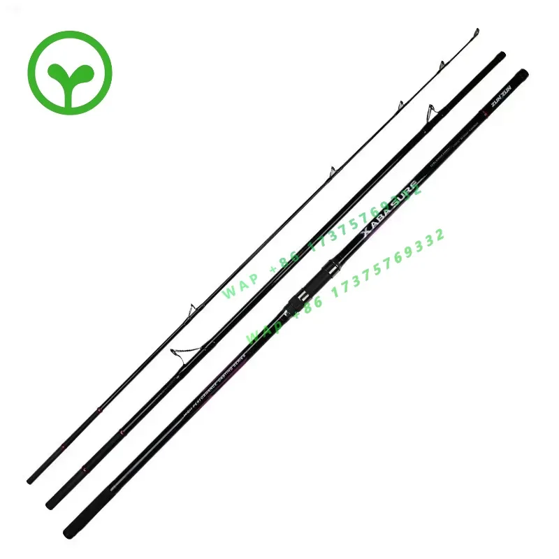 【Popular】High Quality 3 Section Surf Fishing Rod Casting 4.2m For Fishing