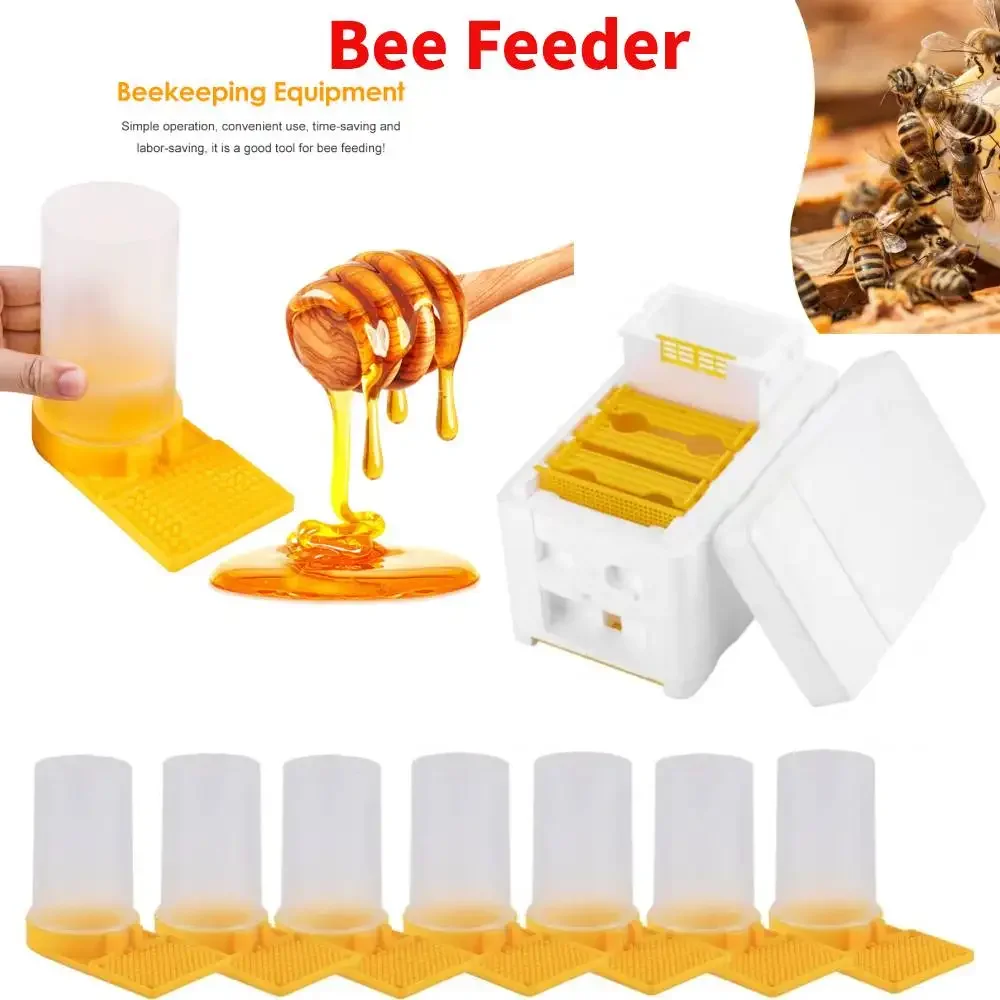 

1pcs Honey Bee Feeder Drinking Water Waterer Beekeeping Bee Feeders Watering Bees Tools Supplies Feeding Bee Drinker Tools