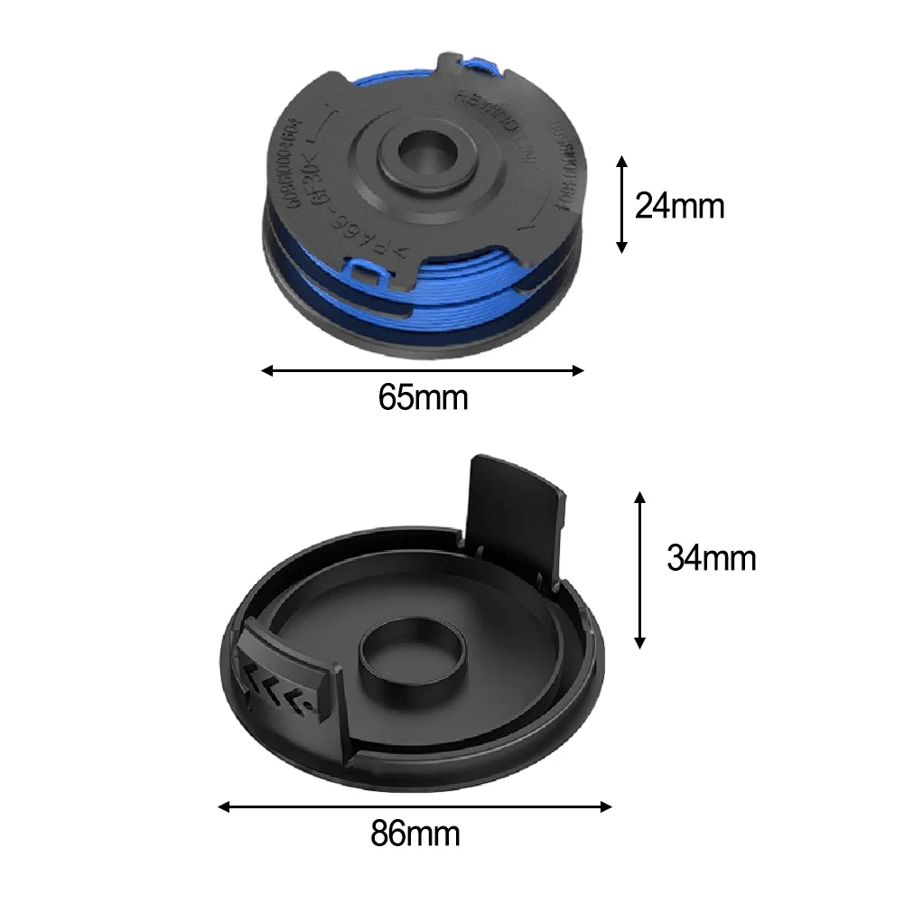 Spool Line Cover Trimmer String Kit For Homelite UT41112 UT41121 UT41120 UT41113 UT41122 UT41112B Lawn Mower Tool Parts