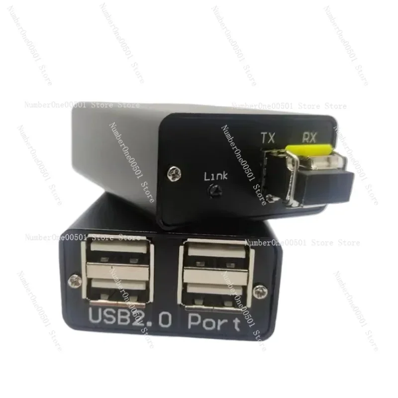 USB to fiber optic transceiver USB2.0 fiber extender for transmission and reception extension of 20km