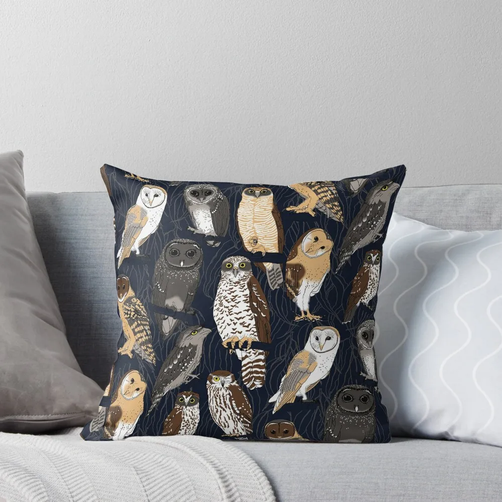 

AUSTRALIAN OWLS - tee shirts, garments & homewares Throw Pillow Cushions For Children Sitting Cushion Cushions For Sofa pillow