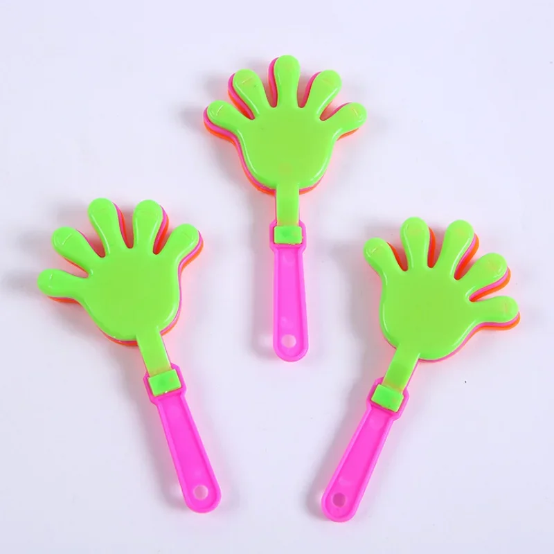 10Pcs Mini Hand Clapper Concert Party Cheering Props Children Clap Your Hands Toys For Kids Birthday Party Favors Pinata Fillers