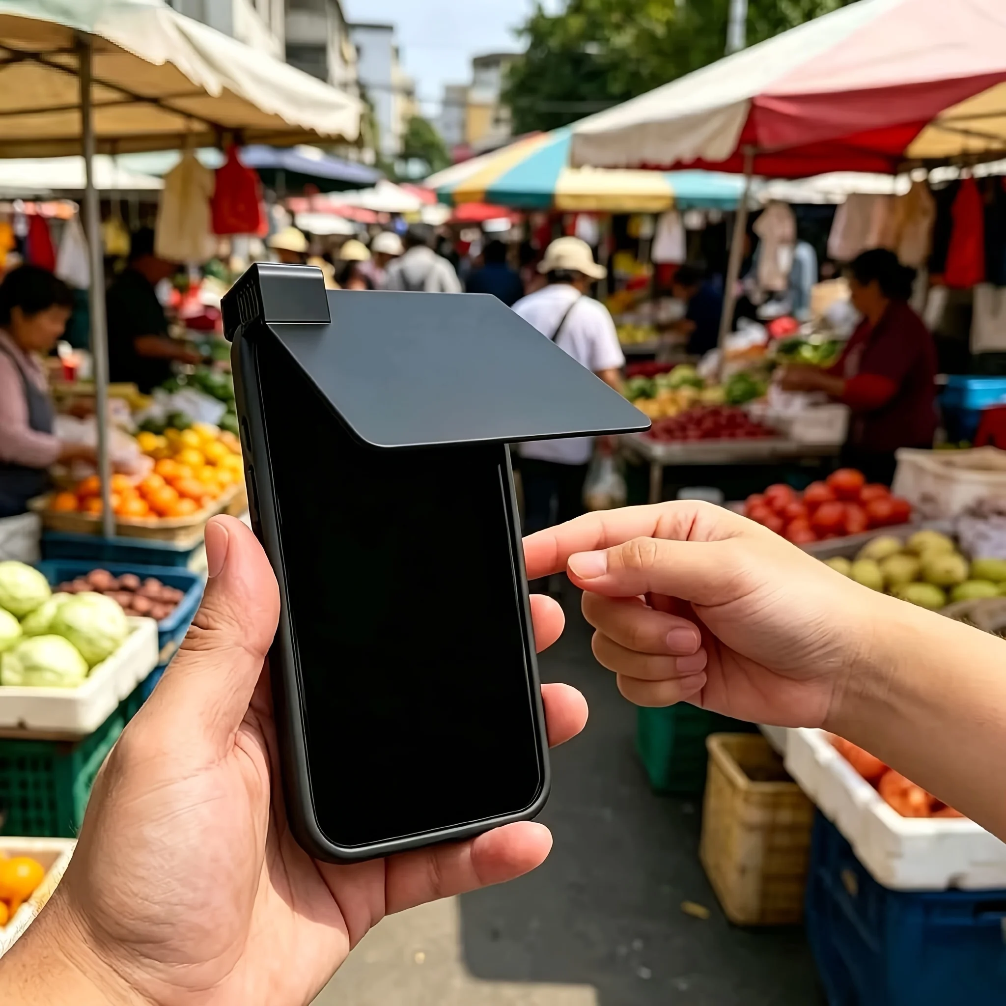 Lightweight Phone Screen Sun Visor Block Strong Sun Glare Reduce Light Reflection Clear Screen View Under Sun Portable Outdoor T