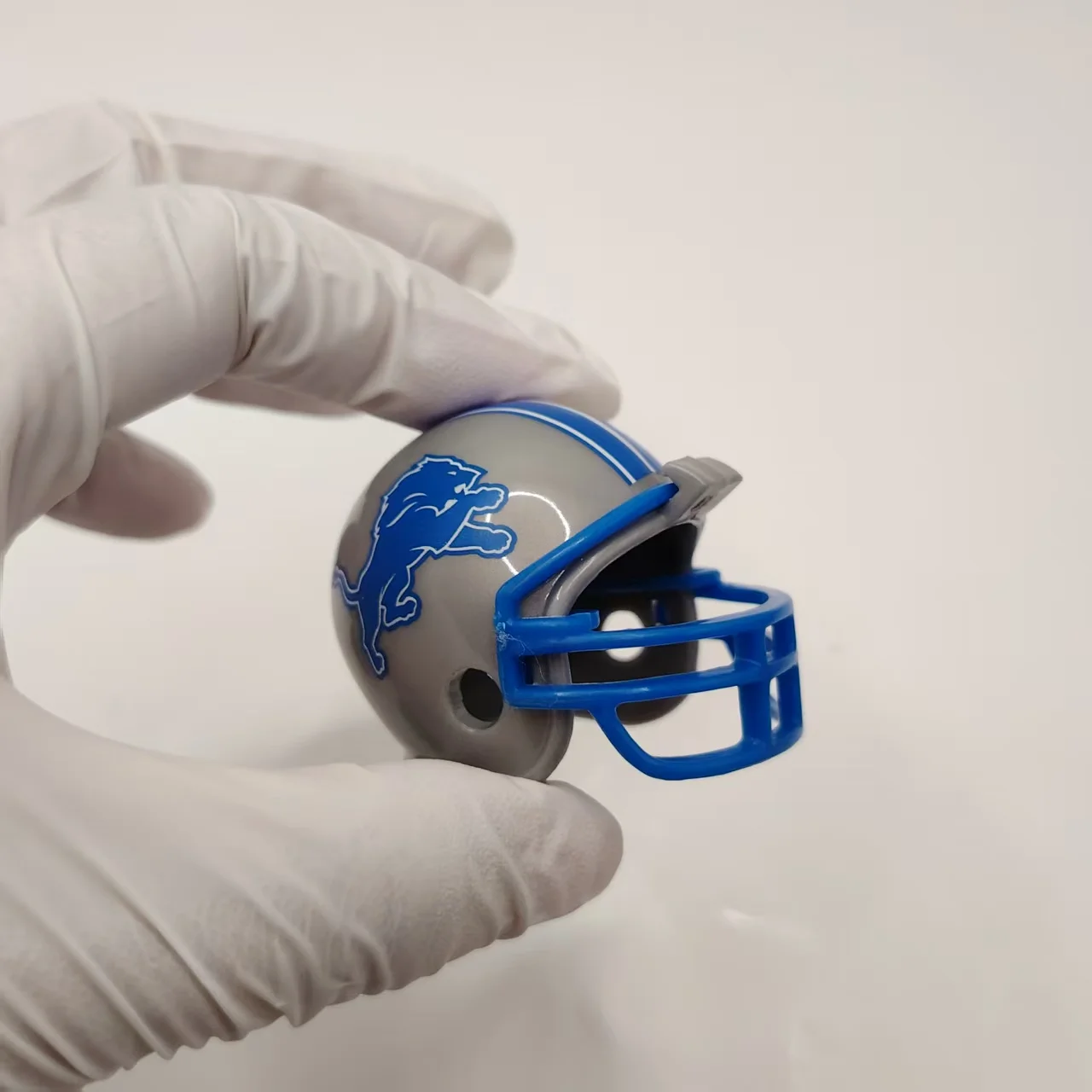 2025-2026 Neues National Football League Riddell Helm Tracker Set Gumball-Größe Helme Mini 1,5 Zoll Helm Fan-Kollektion Spielzeug – Detail 5