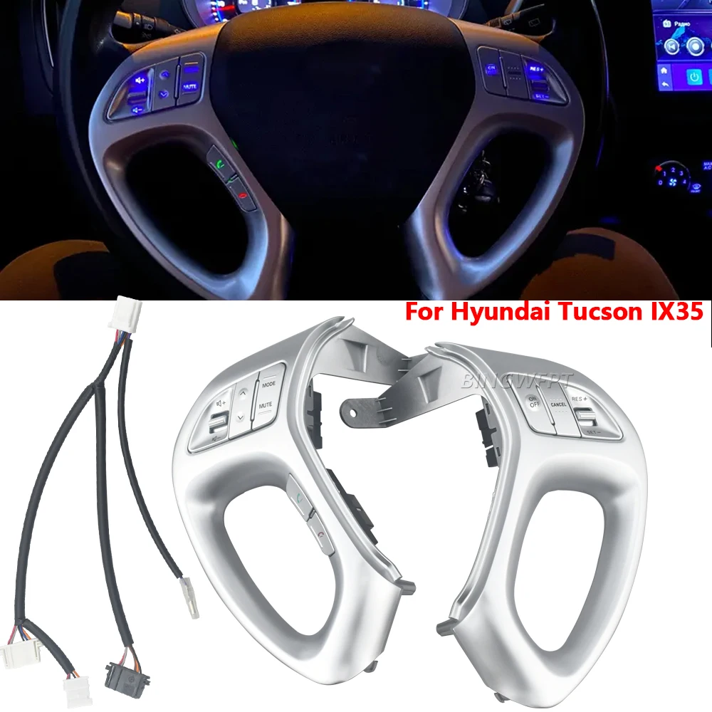 FOR HYUNDAI IX35 Tucson 2010-2017 Multifunctional Steering Wheel Button Left Right Remote Control Switch Assembly Control Switch