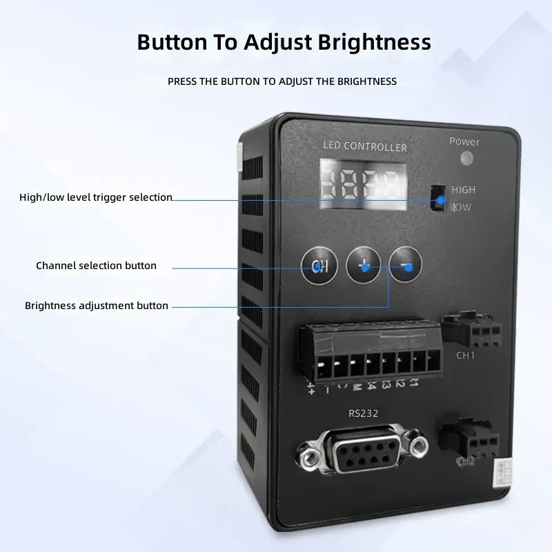 for Machine Vision Industrial Camera Light Source Controller Intelligent Detection CCD Backlight