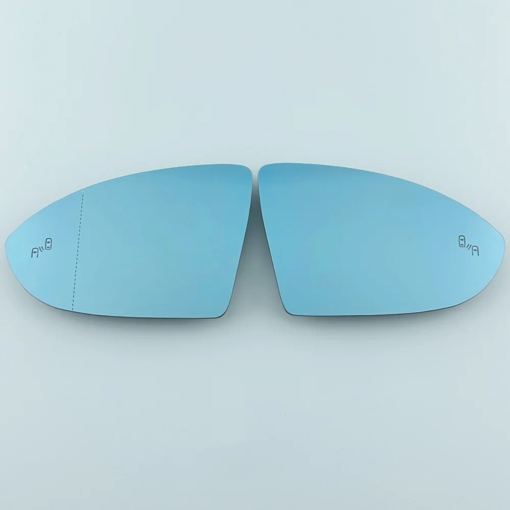 

For Volkswagen Golf 7 Lamdo Touran L Jetta MK7 blind spot heated side mirror glass Blue Lens Anti-Glare 5G0857521M 5G0857522M