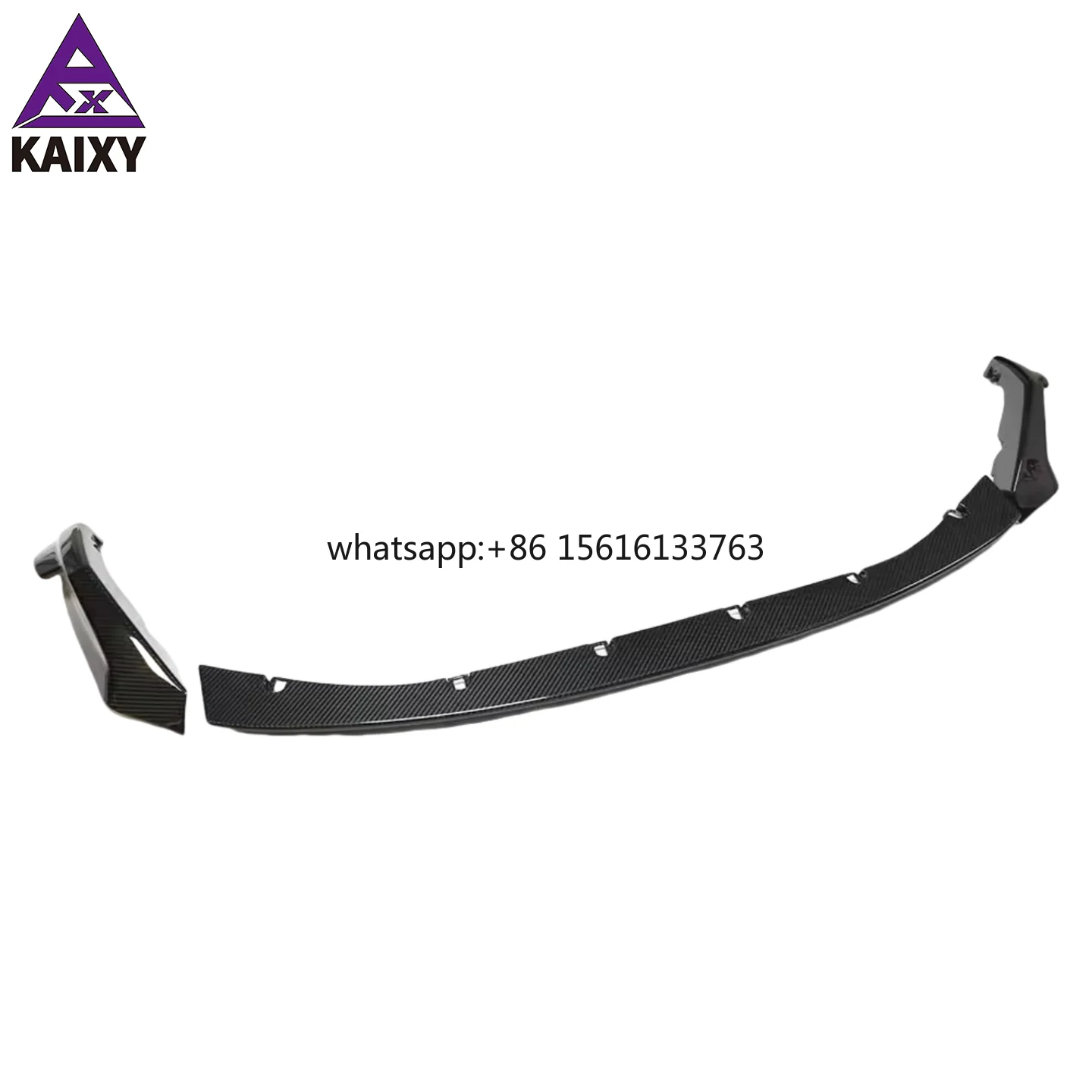 KXY Dry Carbon Fiber MP Style Front Bumper Lip for BMW G80 M3 G82 M4 Bodykit