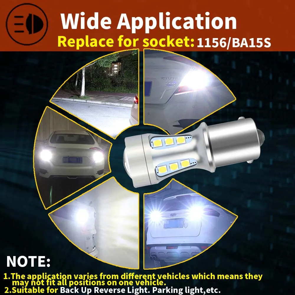 2 Buah P21W Lampu Belakang LED - Led Tail Light Bulb Canbus ulasan dan harga