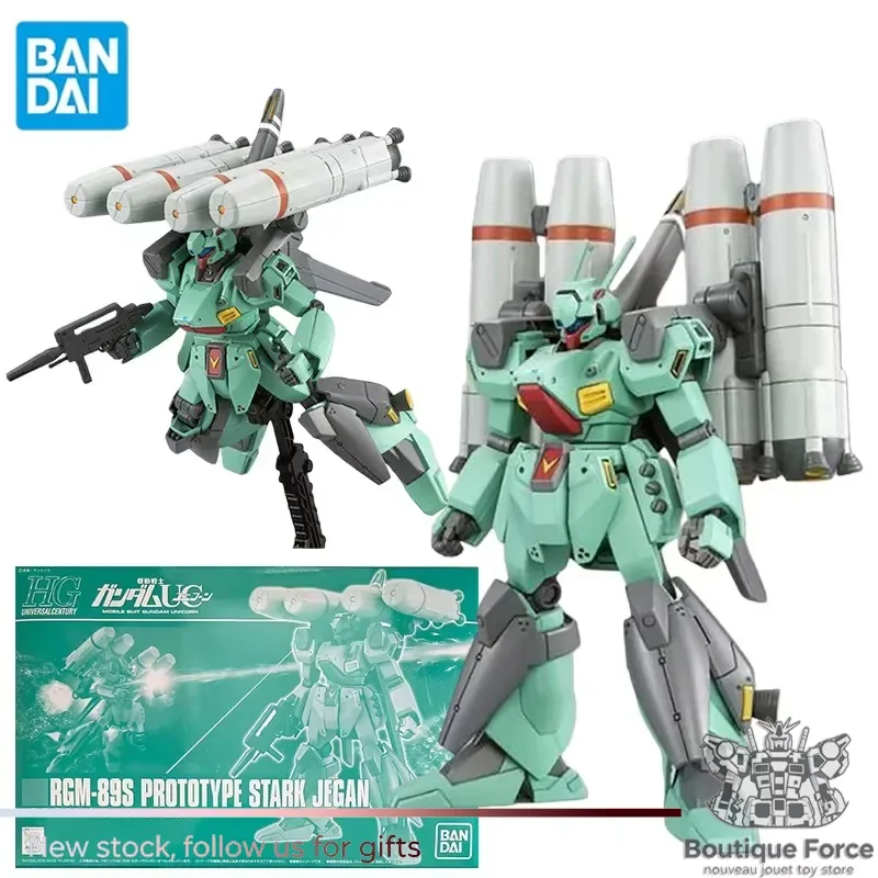 

Bandai Gundam Build Divers RGM-89S Prototype Stark Jegan Action Figure Anime Mobile Suit Toy for Boys Official Licensed