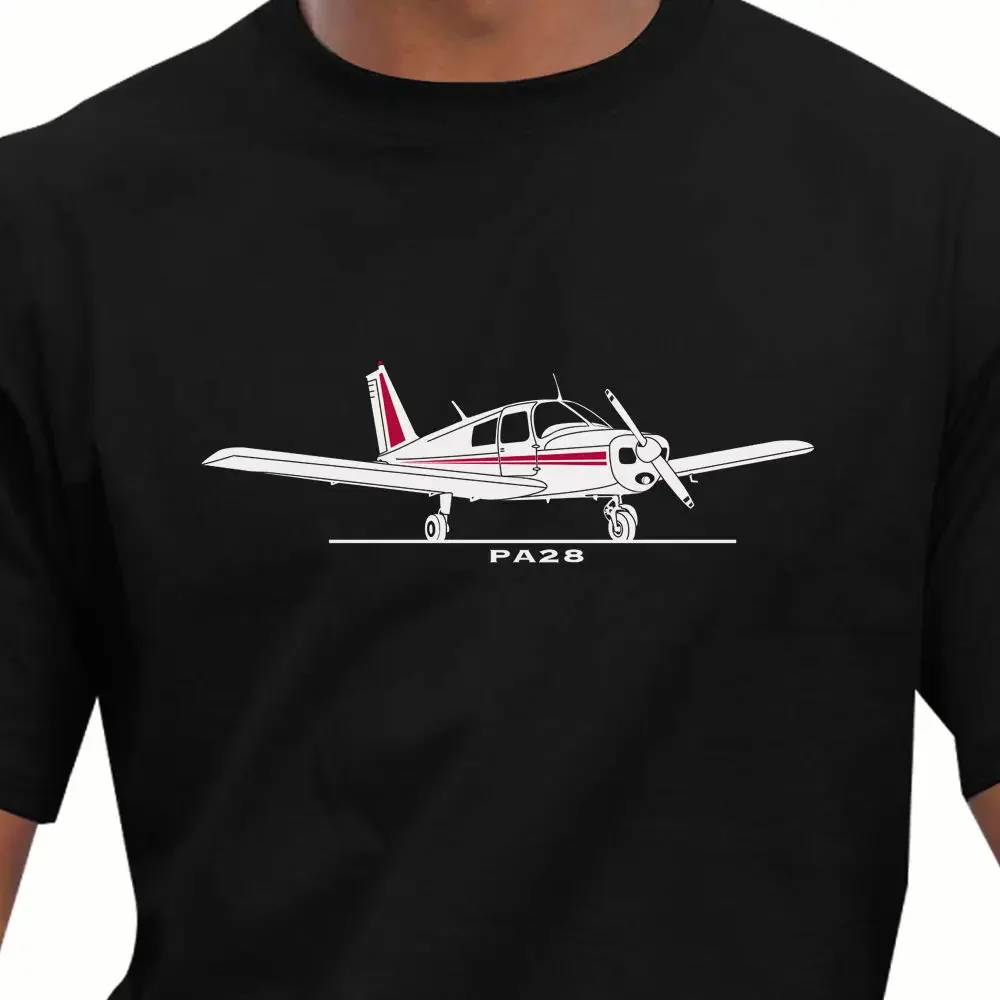 Hot Sale 100% Cotton Aeroclassic Ppl Pilot Piper Pa28 Aircraft Inspired T-Shirt Summer Style Tee Shirt Fashion Funny New Unisex