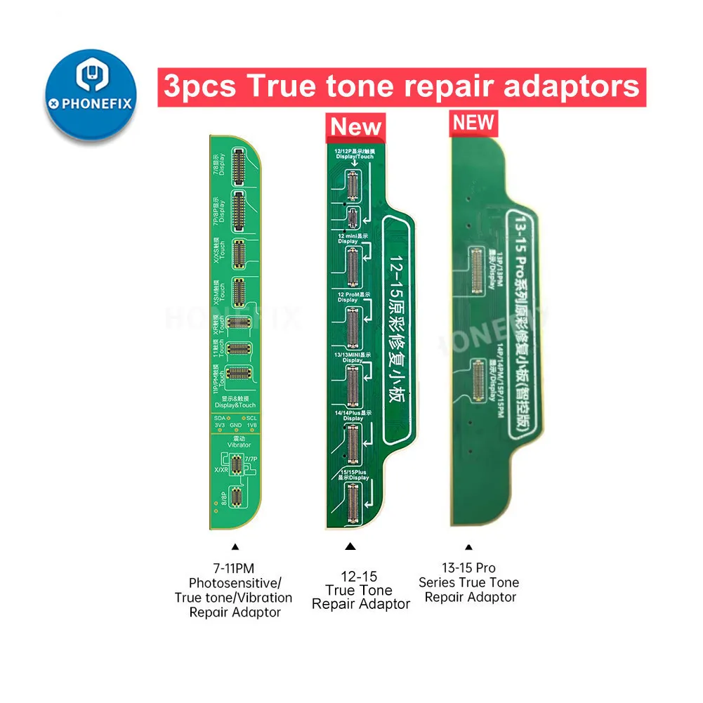 JC V1SE V1S Pro Screen True Tone Repair Adaptor for iPhone 11 12 13 14 15ProMax Original Screen Copy LCD Display Recovery Repair