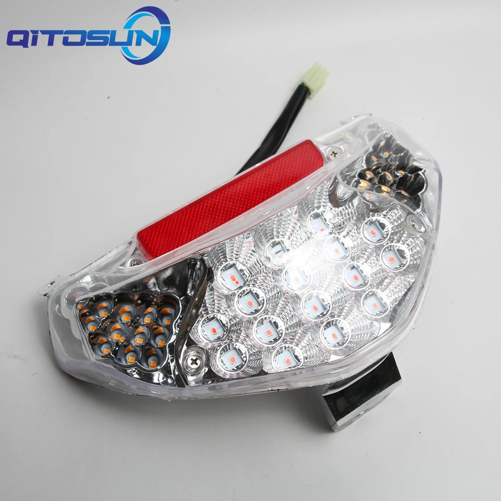 Motorcycle Accessories For Address V125g/V125 motorcycle scooter modified LED taillight assembly Rear brake tail light