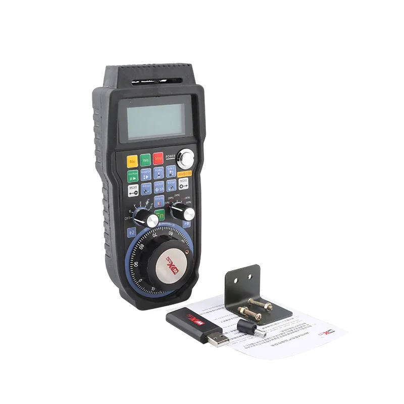 XHC WHB03B Ncstudio CNC Wireless Handwheel Milling Machine 3-Axis MPG Pendant Remote Control Handle V8 Controller Kit